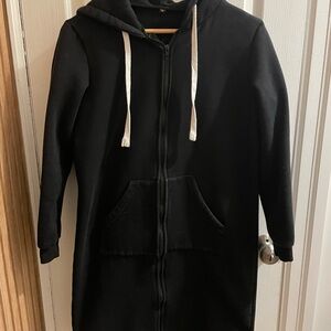 Women's Black Hooded Jacket
